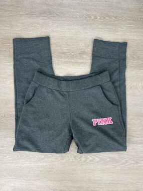 Y2K Vintage PINK Victoria's Secret Charcoal Gray Pants